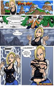 z xxx Androide 18 masturbandose